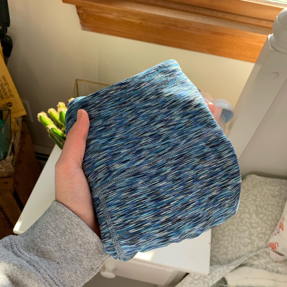 Gap Crop Blue Leggings